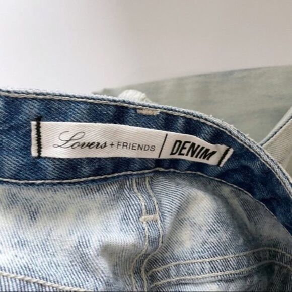 Lovers + Friends Distressed Boyfriend Fit Jeans - Picture 8 of 11